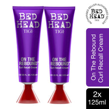 Load image into Gallery viewer, Bed Head by Tigi On The Rebound Curl Cream for Defined Curly Hair 125ml,2pk