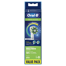 Load image into Gallery viewer, 4xOral-B FlossAction, CrossAction, 3D White or Sensi Clean Toothbrush RefillHead