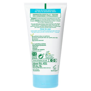 Simple Water Boost Hydrating Gel Cream, 50ml