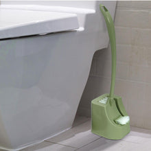 Load image into Gallery viewer, Haven Long Handle Plastic Toilet Brush for Deep Cleaning, Green