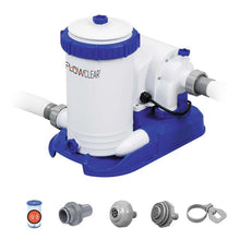 Load image into Gallery viewer, Bestway Flowclear 2500gal Capacity Filter Pump Swimming Pool, Multi-coloured