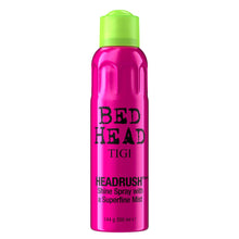 Load image into Gallery viewer, Bed Head by TIGI Headrush Shine Hair Spray for Smooth Shiny Hair 200ml, 2pk