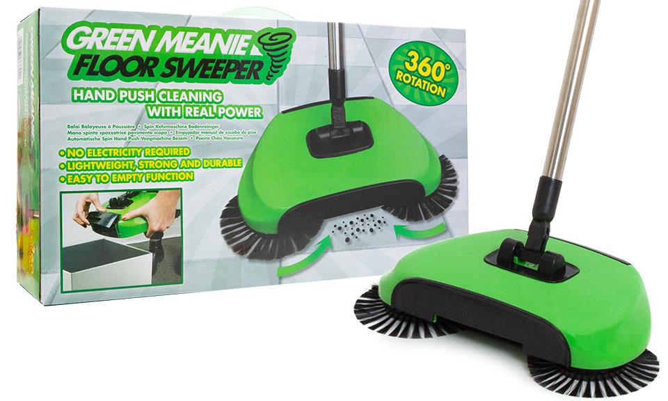 Green Meanie Floor Sweeper