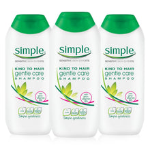Load image into Gallery viewer, 3pk or 6pk x 200ml Simple Kind to Hair Gentle Care Shampoo