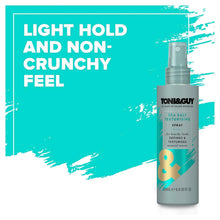 Load image into Gallery viewer, 2 Pack of 75ml or 200ml Toni &amp; Guy Sea Salt Texturising Spray for Beachy Waves