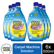 Load image into Gallery viewer, 1001 Carpet Cleaning Machine Solution 500ml x6, Compatible with All Machines