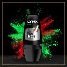 Load image into Gallery viewer, Lynx Africa 48-Hour Anti Sweat Faster Drying Anti Perspirant Roll-On, 6x50ml