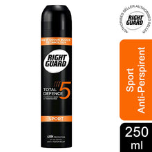Load image into Gallery viewer, Right Guard Total Defence 5 48H Protection Antiperspirant Sport, 250ml