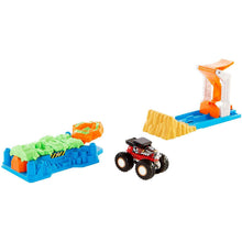 Load image into Gallery viewer, Hot Wheels Monster Trucks Launch and Bash Play Set