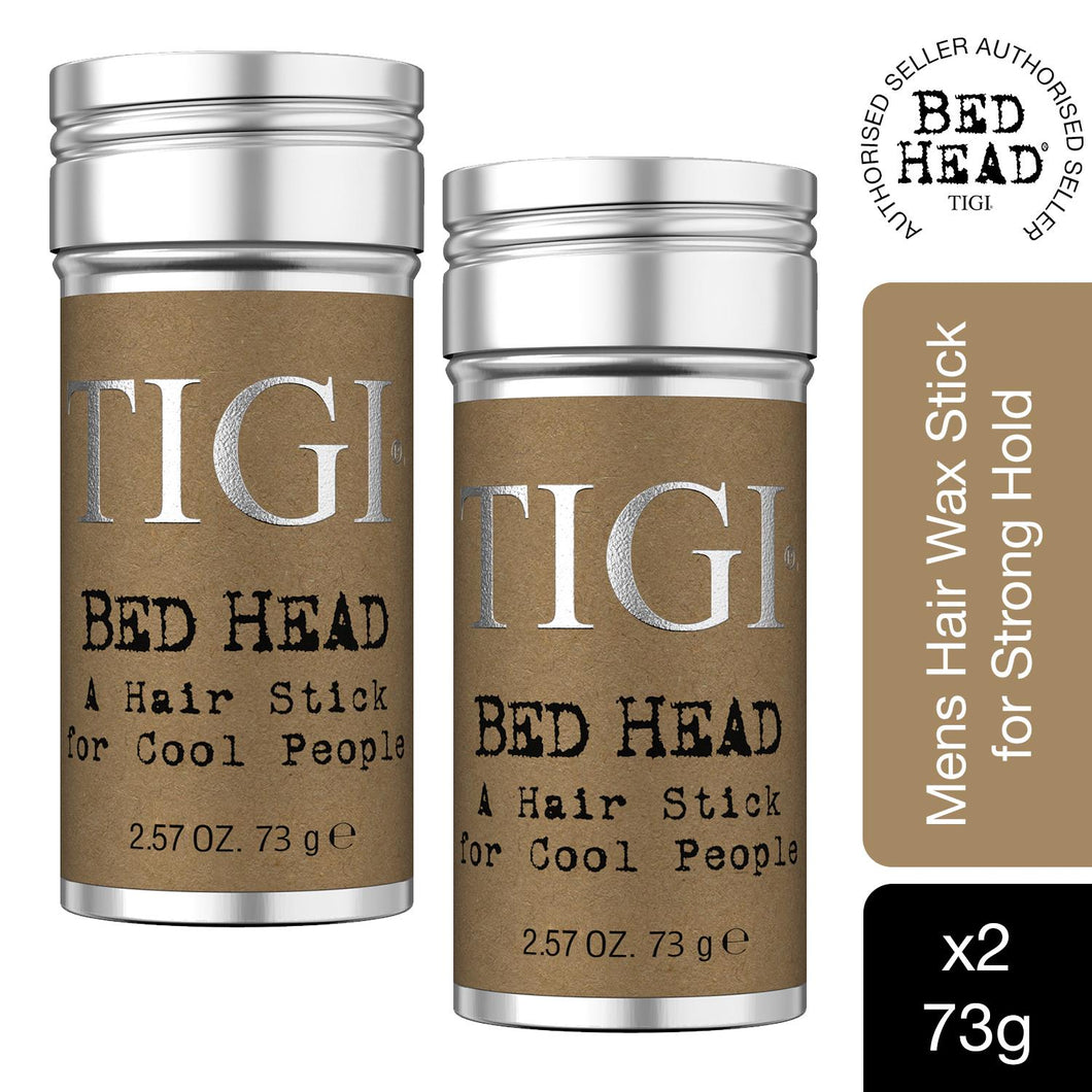 Bed Head for Men by TIGI Mens Hair Wax Stick for Strong Hold 73g, 2pk
