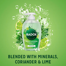Load image into Gallery viewer, 3pk of 250ml Radox Anti-Bac or Feel Ready Hand wash