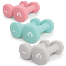 Load image into Gallery viewer, Gymcline Dumbbell Set 6KG w/ Robust Design for Beginners Cardio Workout Training