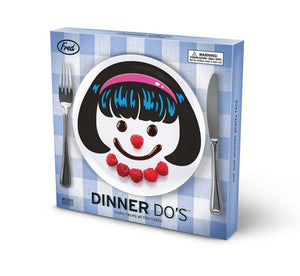 Fred Childrens Dinner Plate Dinner Do's Girl Design