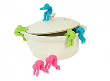 Load image into Gallery viewer, Sillicone 2pcs Eco-friendly Kitchen Clip Holder Assorted