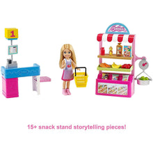Load image into Gallery viewer, Barbie Chelsea Supermarket Playset with Doll and Accessories
