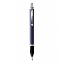 Load image into Gallery viewer, Parker IM Ballpoint Pen Matte Blue Medium Point Blue Ink Gift Box