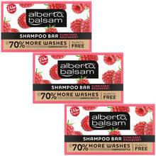 Load image into Gallery viewer, 3x or 6x Each Alberto Balsam Fruity Shampoo Bar With ArganOil &amp; Plastic Free,75g