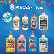 Load image into Gallery viewer, Elmer's Slime Kit Celebration 8 Assorted Magical Liquid Slime Activators &amp; Glues