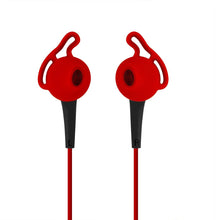 Load image into Gallery viewer, iLuv FitActive High-Fidelity Sports Earphones Red, 1 Pack