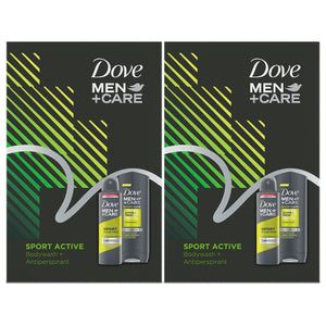 Dove Men Care Sport Active Fresh Bodywash & Deodorant 2pcs Gift Set For Men