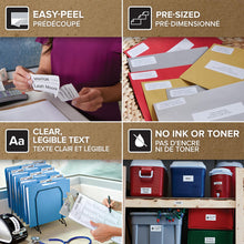 Load image into Gallery viewer, DYMO Labels Self Adhesive LW 220 Suspension File 12 mm x 50mm 1 Roll Authentic