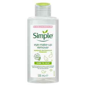 Simple Kind to Skin Bundle of Eye Makeup Remover, Rich Moisturiser & Wipe
