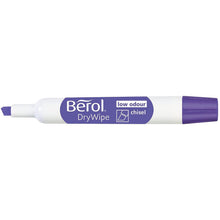 Load image into Gallery viewer, Berol Whiteboard Marker Dry Wipe Medium Chisel Tip Assorted Inks 8 Pack