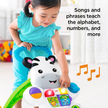 Load image into Gallery viewer, Fisher-Price Learn with Me Zebra Walker, Electronic Educational Toy