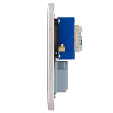 Load image into Gallery viewer, Schneider Lisse Shaver Socket Dual Voltage 115/230V GGBL7090BSSS Stainless Steel