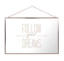 Load image into Gallery viewer, Follow Your Dream - Art deco Mirror