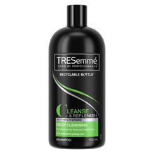 Load image into Gallery viewer, 2x 900ml Tresemme Deep Cleansing Cleanse &amp; Replenish Shampoo with Multi-Vitamin