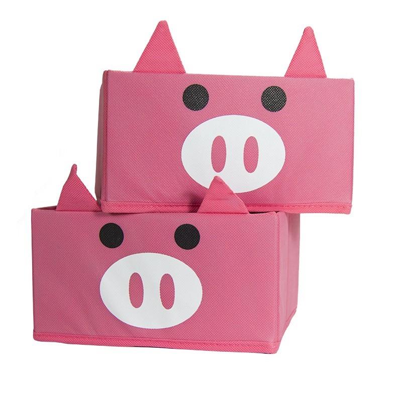 JOCCA Children's Storage Boxes - Pig Design, Set of 2 – Avant Garde Brands