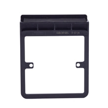 Load image into Gallery viewer, Schneider Electric Lisse Screwless Socket Surround + Holder GGBLSHF1GBS Black