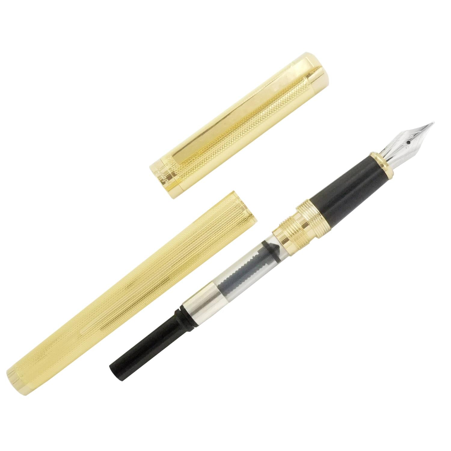 Status Business Autograph Fountain Pen - Gold – Avant Garde Brands