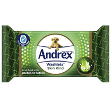 Load image into Gallery viewer, Andrex Toilet Paper Skin Kind, 24 Rolls &amp; Andrex Washlets Skin Kind Wipes, 6pk