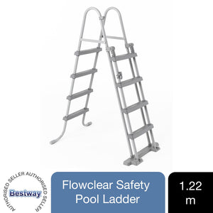 Bestway Flowclear 48"/1.22m Safety Pool Ladder, 1pk