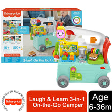 Load image into Gallery viewer, Fisher-Price Laugh &amp; Learn 3-in-1 On-the-Go Camper