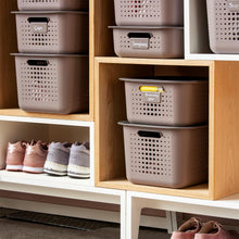 Load image into Gallery viewer, SmartStore Basket Recycled10 StorageBox 6L With Basket PlasticLid, Taupe