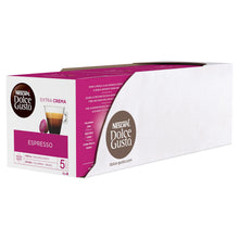 Load image into Gallery viewer, Nescafe Dolce Gusto Coffee Pods Caps Box of 16 Espresso