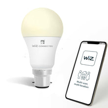 Load image into Gallery viewer, WiZ LED A60 Smart Bulb Wifi BC (B22) Warm White &amp; Dimmable, 1 Pack