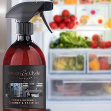 Load image into Gallery viewer, Jenson &amp; Clyde Fridge and Microwave Cleaner &amp; Sanitiser, 500ml