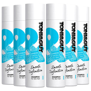6 Pack of 250ml Toni & Guy Fibre Strengthening Shampoo for All Types of Hair