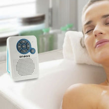 Load image into Gallery viewer, On Earz Parleur Wireless Bluetooth Speaker for Bathroom, White