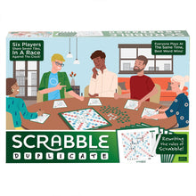 Load image into Gallery viewer, Mattel Games Scrabble Cross Word Duplicate Word-Forming Board Game