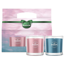 Load image into Gallery viewer, Radox Restore &amp; Calm Candle Collection 2-Piece Gift Set for Her