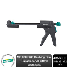 Load image into Gallery viewer, wolfcraft MG 600 PRO Caulking Gun Suitable for All 310ml Cartridges