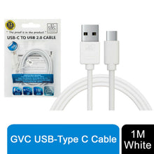 Load image into Gallery viewer, GVC USB to Type C Cable, For Phone &amp; Pad, Charging &amp; Syncing - 1m