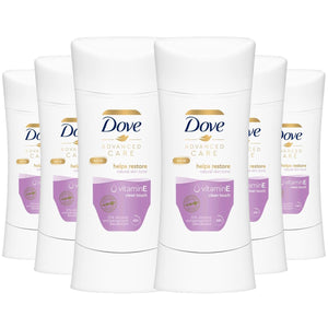 6pk 62ml Dove Clean Touch Antiperspirant Deodorant Stick, Violet & Jasmine Scent