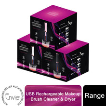 Load image into Gallery viewer, Envie Rechargeable Makeup Brush Cleaner &amp; Dryer with USB Cable