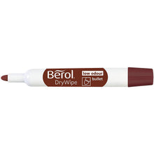 Load image into Gallery viewer, Berol Whiteboard Marker Dry Wipe Bold Bullet Tip Assorted Inks 48 Pack